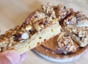 Rezept des Monats - zuckerfreie Low Carb Nussecken wie vom Bäcker!